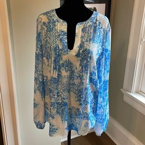 NWT Lilly Pulitzer Colby Top - L
